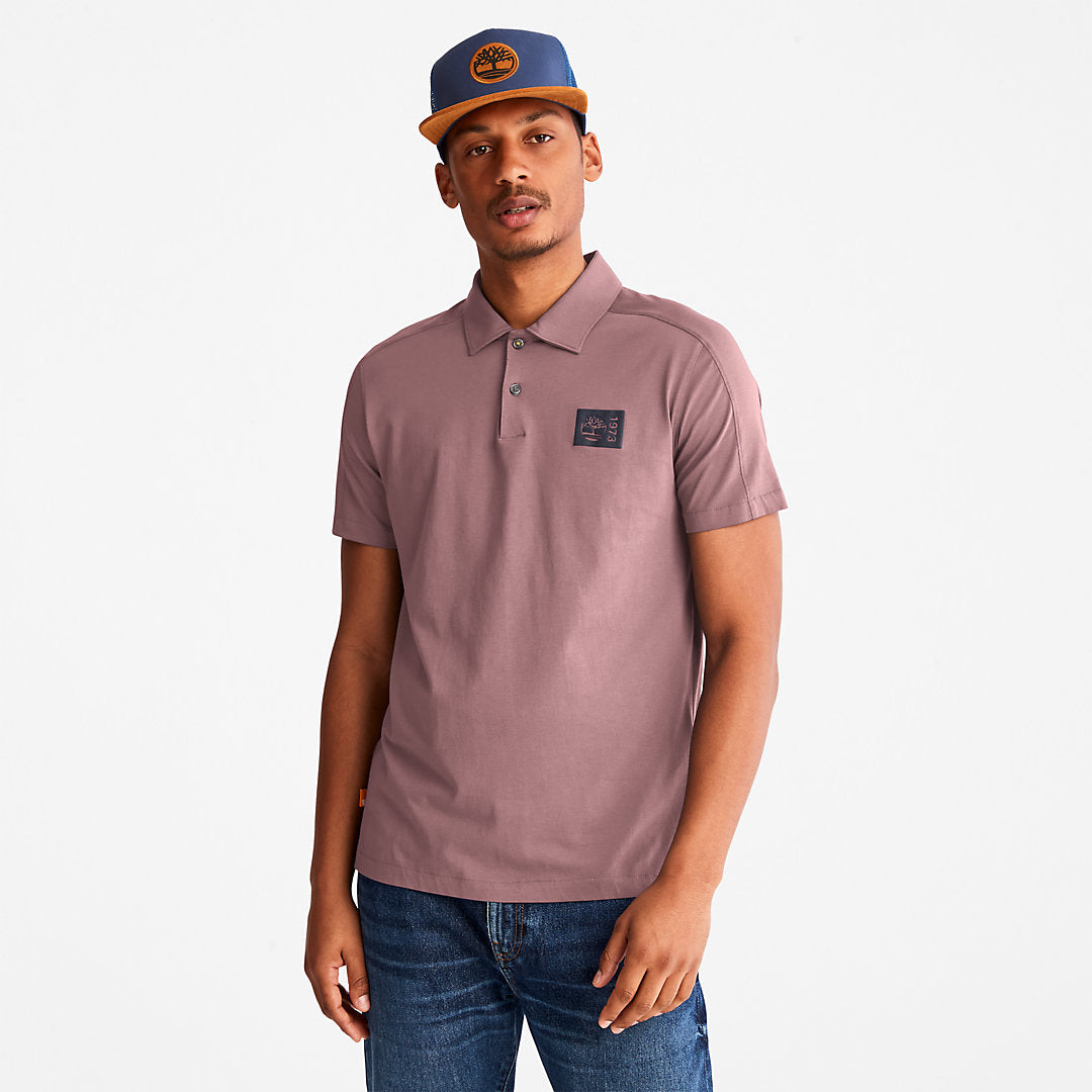 Mens Timberland TimberFresh™ Supima® Cotton Polo Shirt for Men in Pink