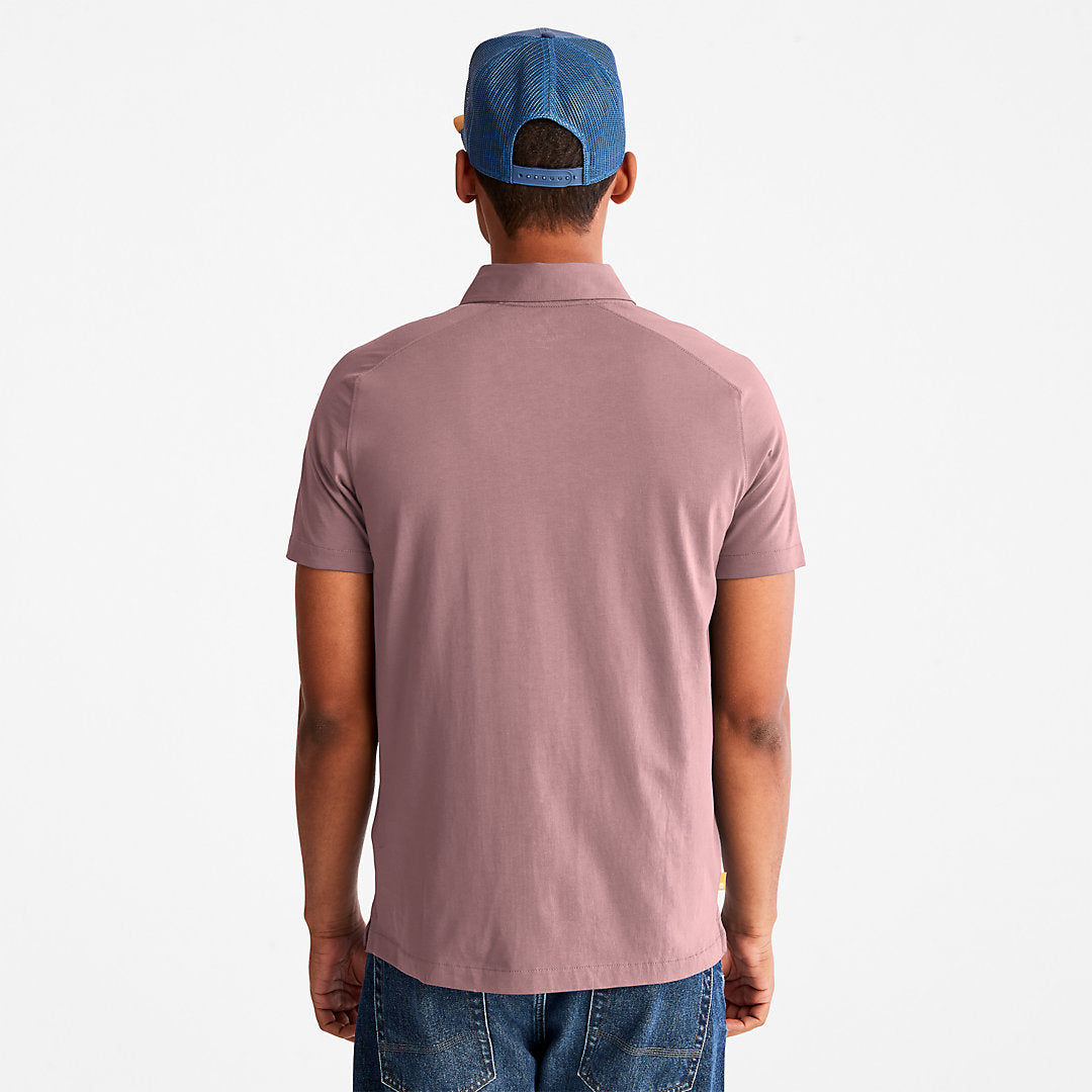 Mens Timberland TimberFresh™ Supima® Cotton Polo Shirt for Men in Pink
