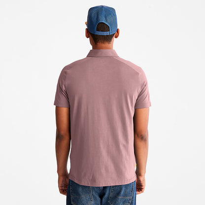 Mens Timberland TimberFresh™ Supima® Cotton Polo Shirt for Men in Pink