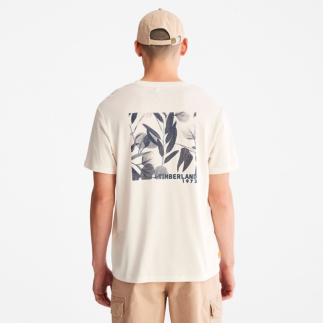 Mens Timberland Refibra™ Technology T-Shirt for Men in White