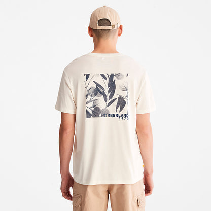 Mens Timberland Refibra™ Technology T-Shirt for Men in White