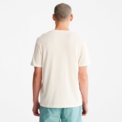 Mens Timberland Interlock TimberFresh™ T-Shirt for Men in White