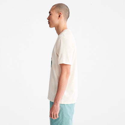 Mens Timberland Interlock TimberFresh™ T-Shirt for Men in White