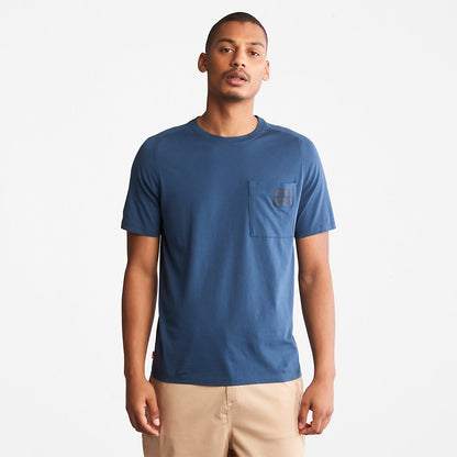 Mens Timberland Eco-Ready Supima® Cotton TimberFresh™ T-Shirt for Men in Blue