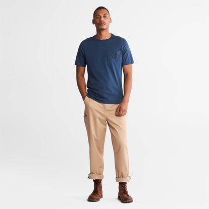 Mens Timberland Eco-Ready Supima® Cotton TimberFresh™ T-Shirt for Men in Blue