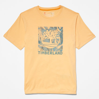 Mens Timberland Refibra™ Graphic T-Shirt for Men in Orange