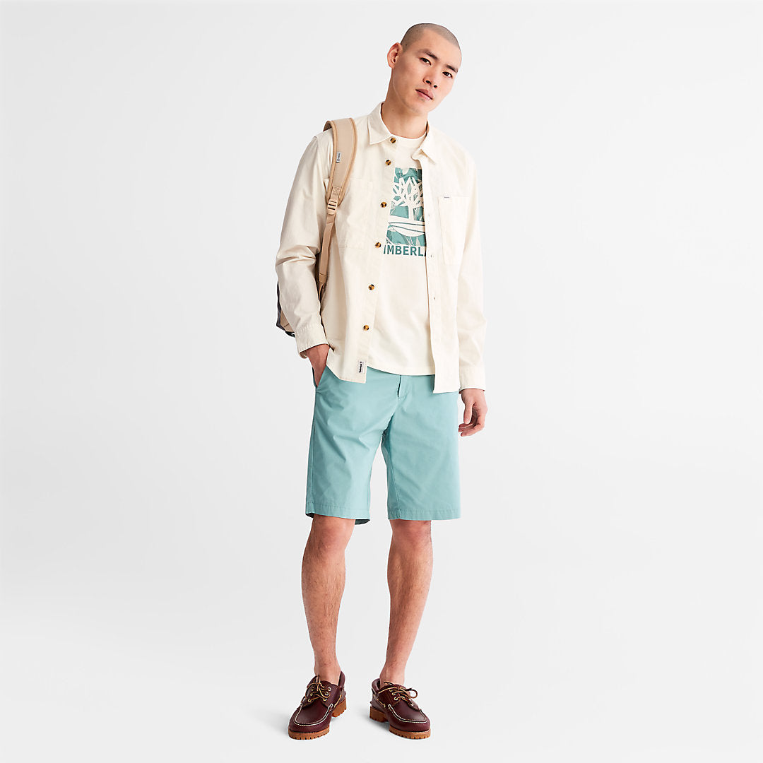 Mens Timberland Refibra™ Graphic T-Shirt for Men in White