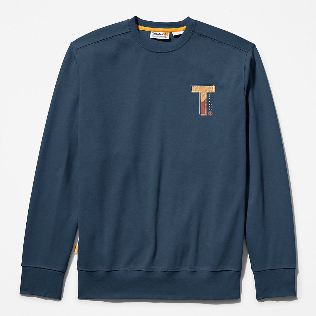 Mens Timberland Sweatshirt with TimberFresh™ Technology for Men in Blue
