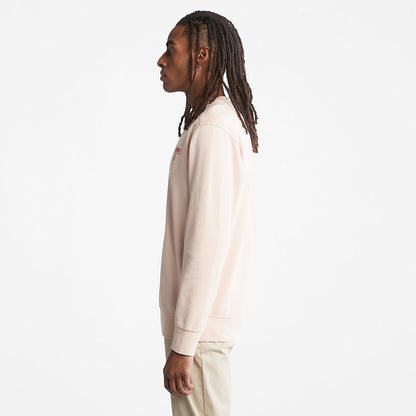 Mens Timberland Sweatshirt with TimberFresh™ Technology for Men in Pink
