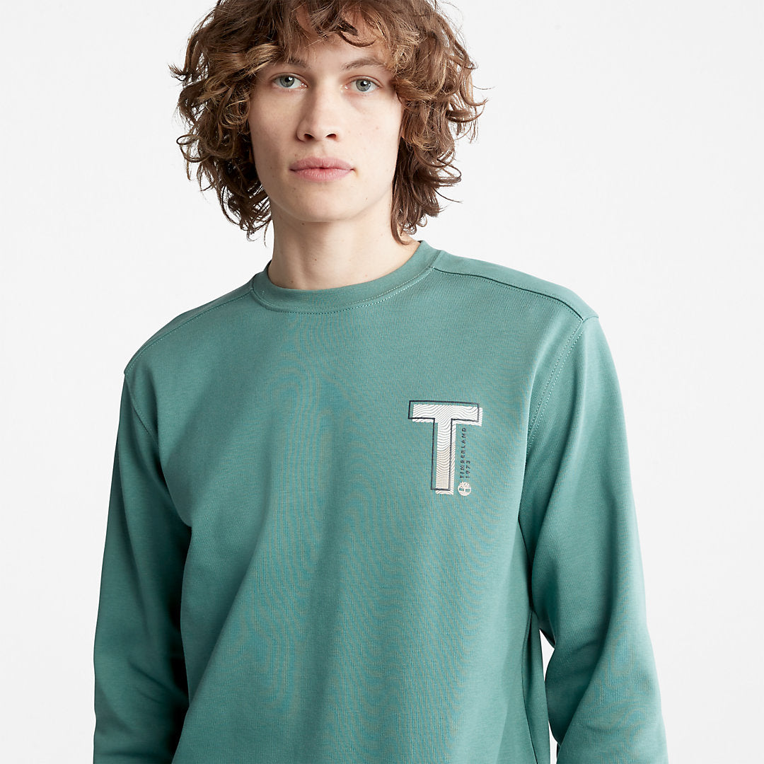 Mens Timberland Sweatshirt with TimberFresh™ Technology for Men in Green