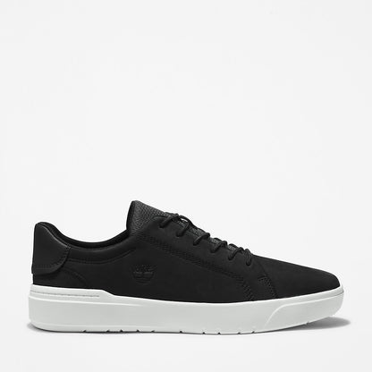 Mens Timberland Seneca Bay Leather Trainer for Men in Black