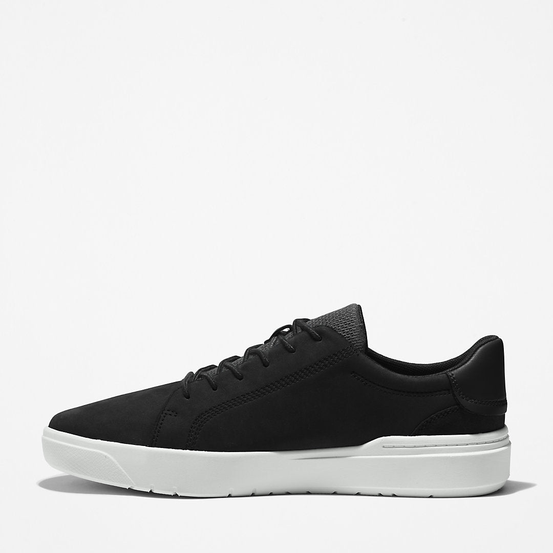 Mens Timberland Seneca Bay Leather Trainer for Men in Black
