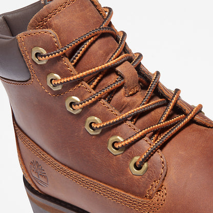 Kids Timberland Courma 6 Inch Side-Zip Boot for Youth in Brown