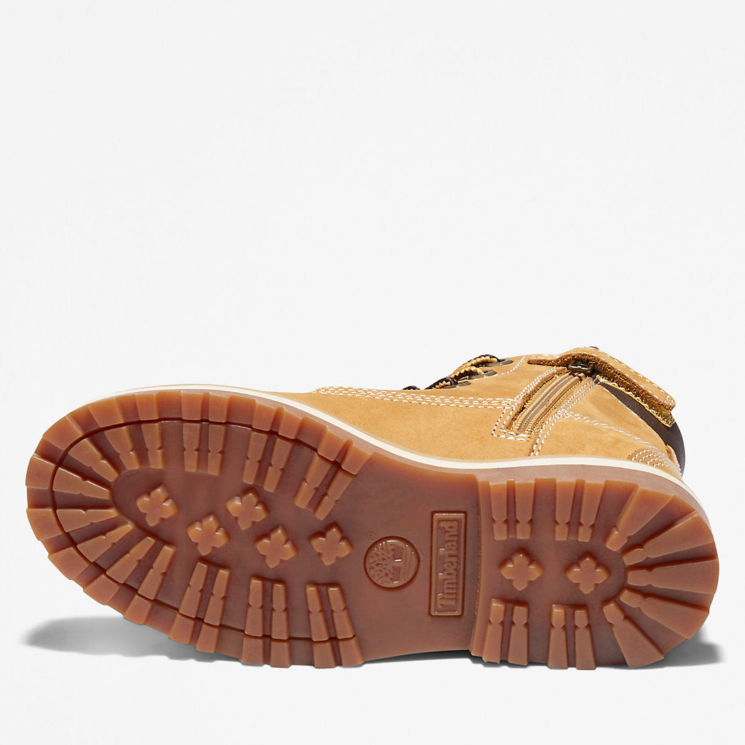 Kids Timberland Courma 6 Inch Side-Zip Boot for Youth in Yellow