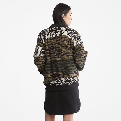 Mens Timberland All Gender Year of the Tiger Bomber Jacket in Black