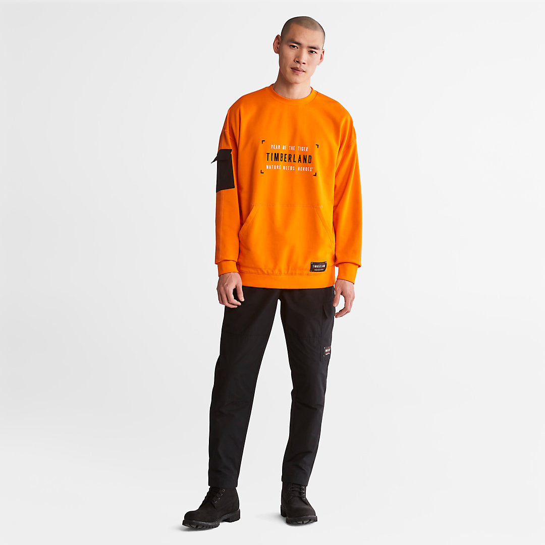 Mens Timberland Water-Repellent Cargo Trousers for Men in Black
