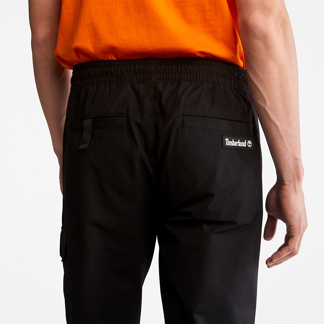 Mens Timberland Water-Repellent Cargo Trousers for Men in Black
