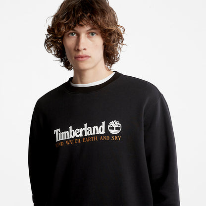 Mens Timberland Wind, Water, Earth and Sky™ Sweatshirt for Men in Black