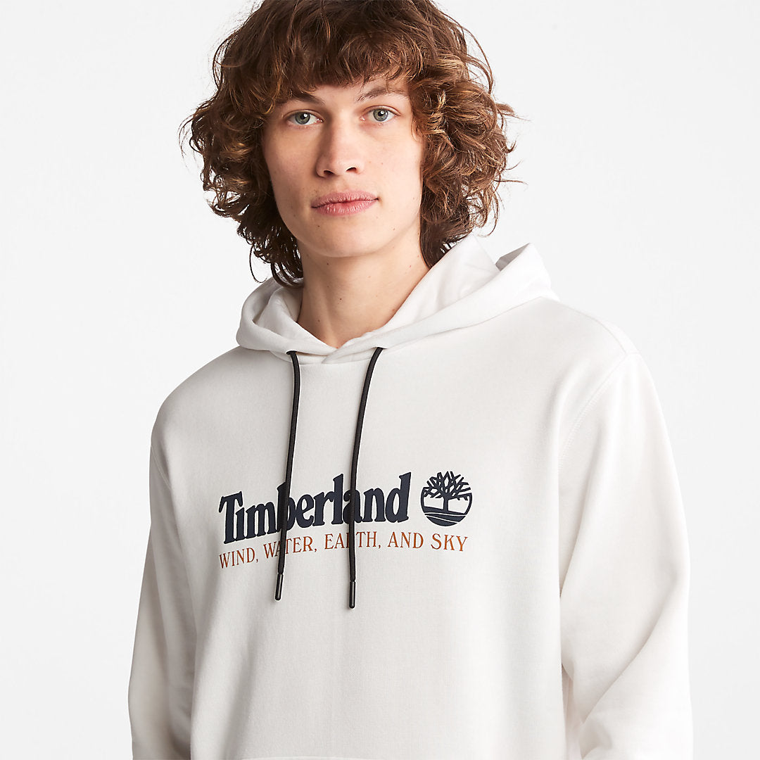 Mens Timberland Wind, Water, Earth and Sky™ Hoodie for Men in White