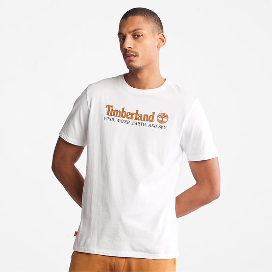 Mens Timberland Wind, Water, Earth and Sky™ T-Shirt for Men in White