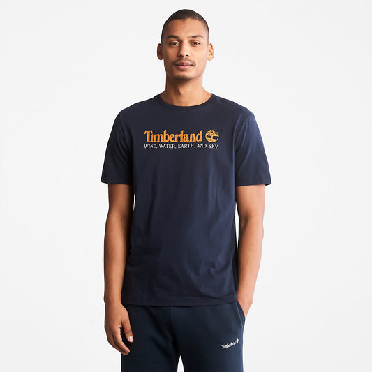 Mens Timberland Wind, Water, Earth and Sky™ T-Shirt for Men in Navy