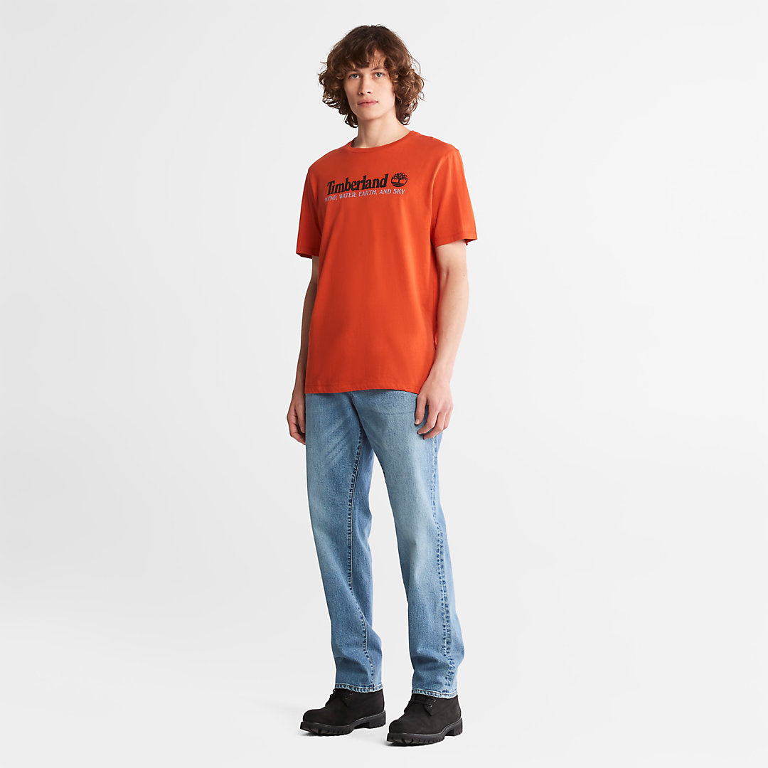 Mens Timberland Wind, Water, Earth and Sky™ T-Shirt for Men in Orange