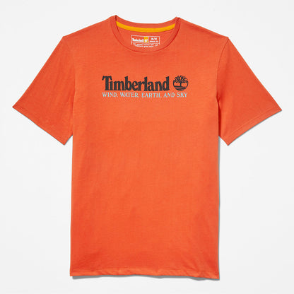 Mens Timberland Wind, Water, Earth and Sky™ T-Shirt for Men in Orange