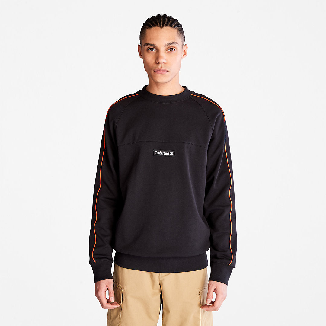 Mens Timberland Outdoor Archive Sweatshirt for Men in Black