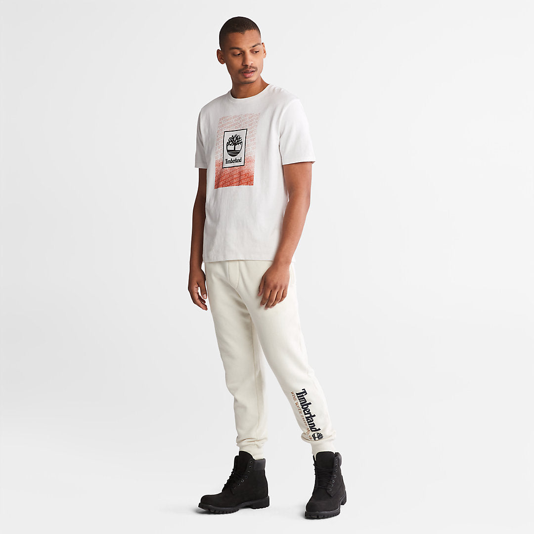 Mens Timberland Outdoor Archive T-Shirt for Men in White