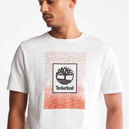Mens Timberland Outdoor Archive T-Shirt for Men in White