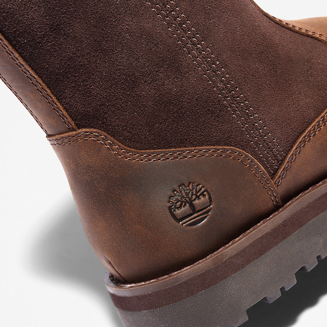 Kids Timberland Courma Kid Lined Boot for Junior in Dark Brown