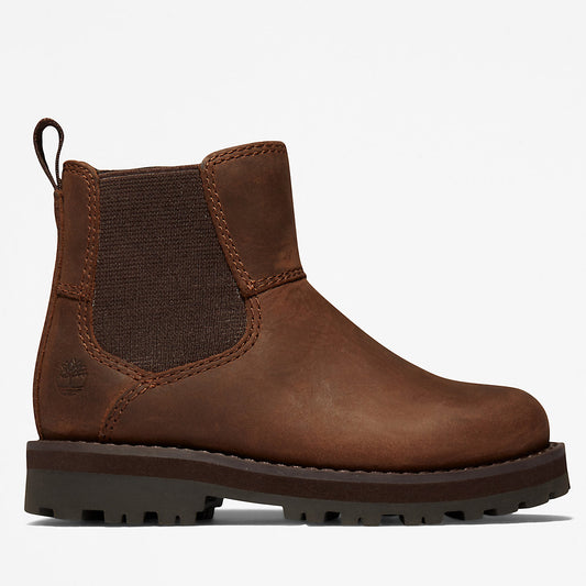 Kids Timberland Courma Kid Chelsea Boot for Toddler in Dark Brown