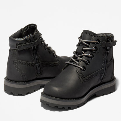 Kids Timberland Courma Kid 6 Inch Boot for Toddler in Black
