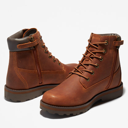 Kids Timberland Courma Kid 6 Inch Side-zip Boot for Junior in Brown