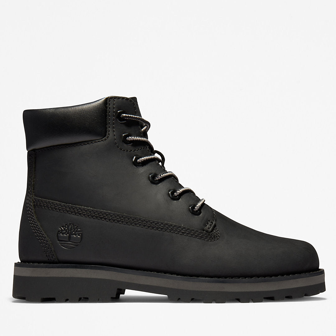 Kids Timberland Courma Kid 6 Inch Side-zip Boot for Junior in Black