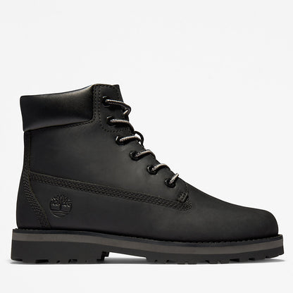 Kids Timberland Courma Kid 6 Inch Side-zip Boot for Junior in Black