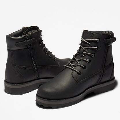 Kids Timberland Courma Kid 6 Inch Side-zip Boot for Junior in Black