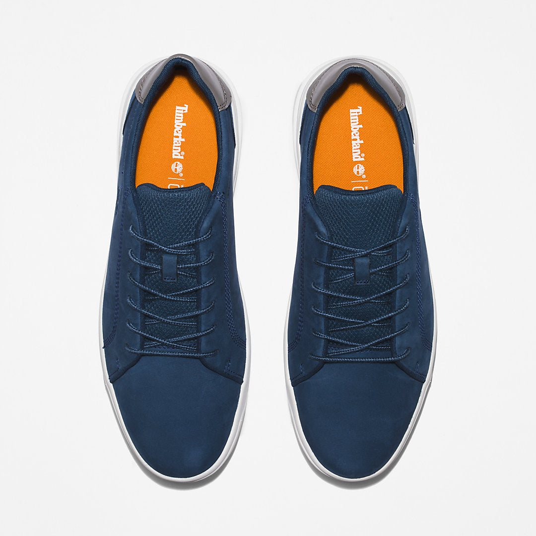 Mens Timberland Seneca Bay Leather Trainer for Men in Blue