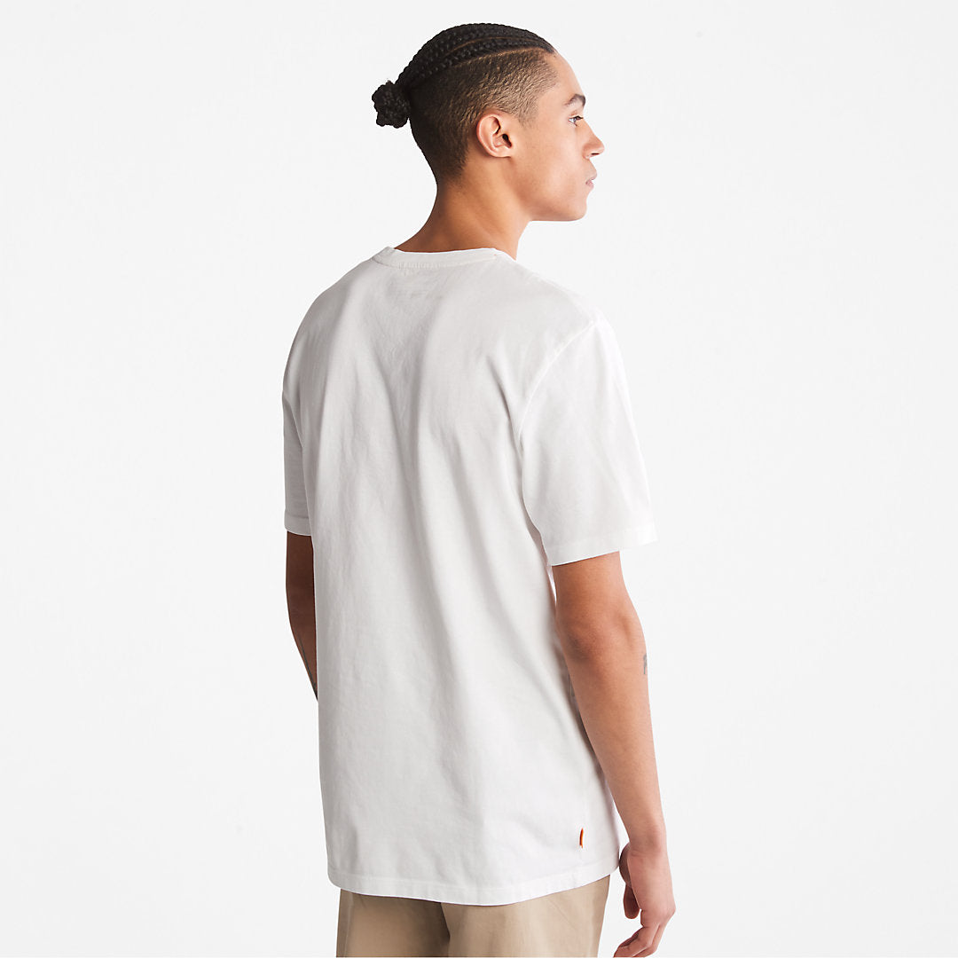 Mens Timberland Progressive Utility Graphic T-Shirt for Men in White