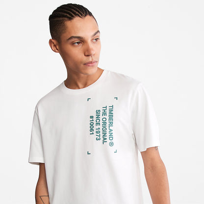 Mens Timberland Progressive Utility Graphic T-Shirt for Men in White