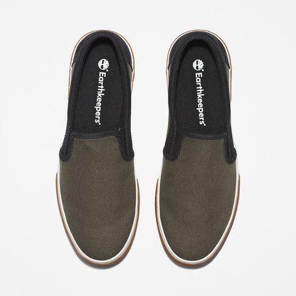 Mens Timberland Union Wharf 2.0 EK+ Slip-On for Men in Dark Green