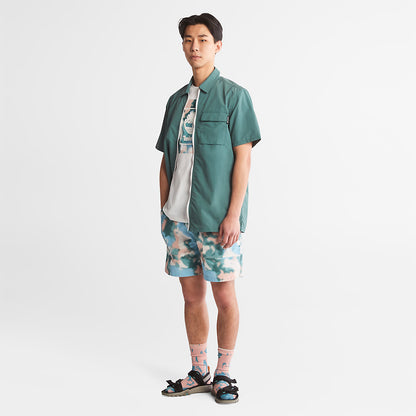 Mens Timberland Storytelling Logo T-Shirt for Men in White