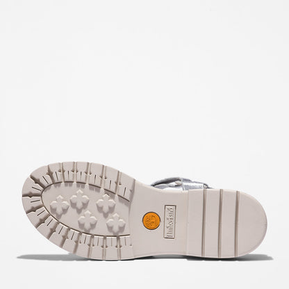 Womens Timberland London Vibe Ankle-Strap Sandal for Women in Silver