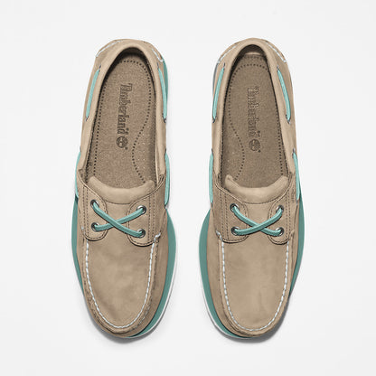 Mens Timberland Timberland® 2-Eye Classic Boat Shoe for Men in Beige