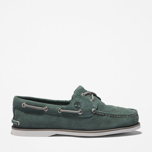 Mens Timberland Timberland® 2-Eye Classic Boat Shoe for Men in Green