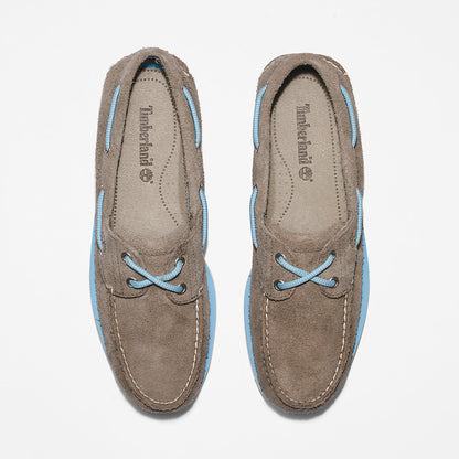 Mens Timberland Timberland® 2-Eye Classic Boat Shoe for Men in Medium Grey