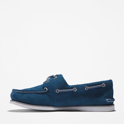 Mens Timberland Timberland® 2-Eye Classic Boat Shoe for Men in Blue