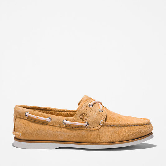 Mens Timberland Timberland® 2-Eye Classic Boat Shoe for Men in Light Orange