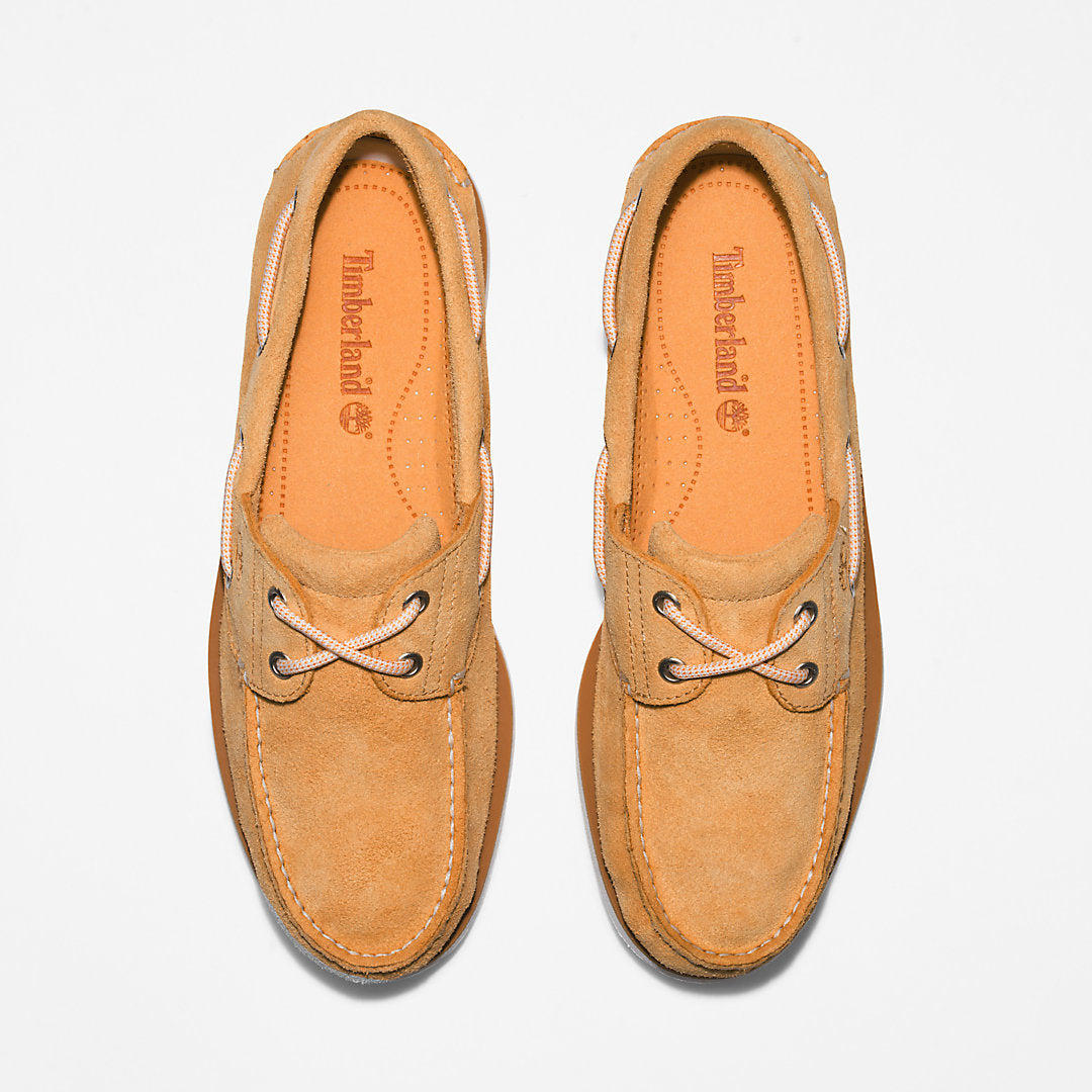 Mens Timberland Timberland® 2-Eye Classic Boat Shoe for Men in Light Orange