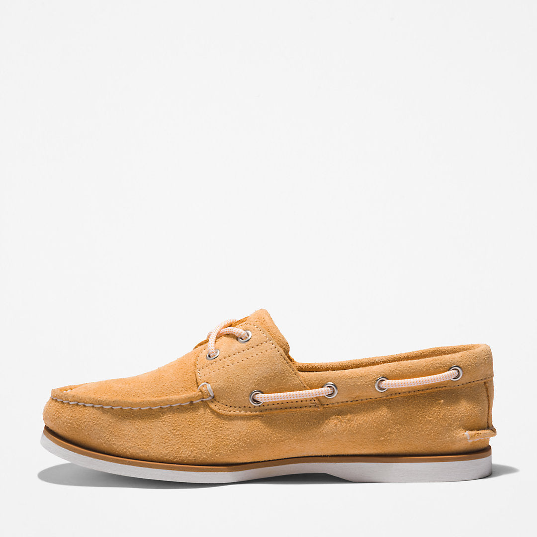 Mens Timberland Timberland® 2-Eye Classic Boat Shoe for Men in Light Orange